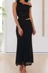 'Dramatique' Asymmetrical Sleeveless Dress - Celes Fashion